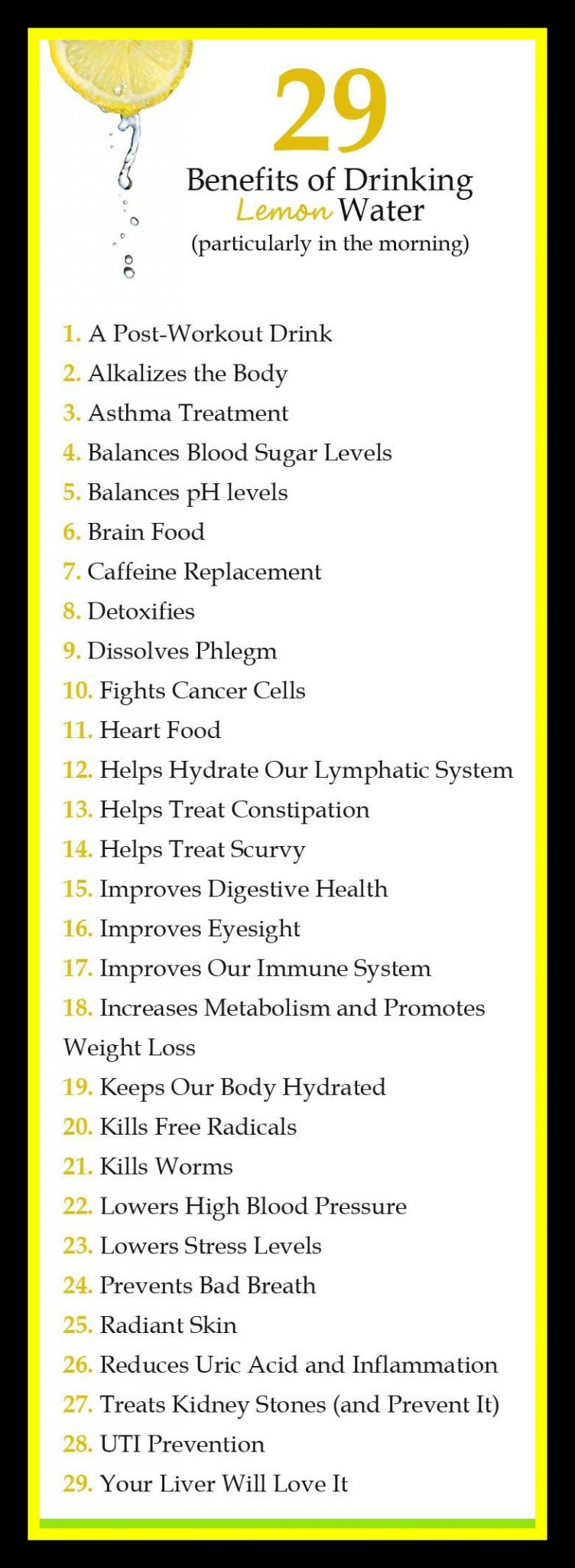 benefits of drinking Lemon water